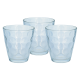 Set 3 pahare transparente sticla 305 ML
